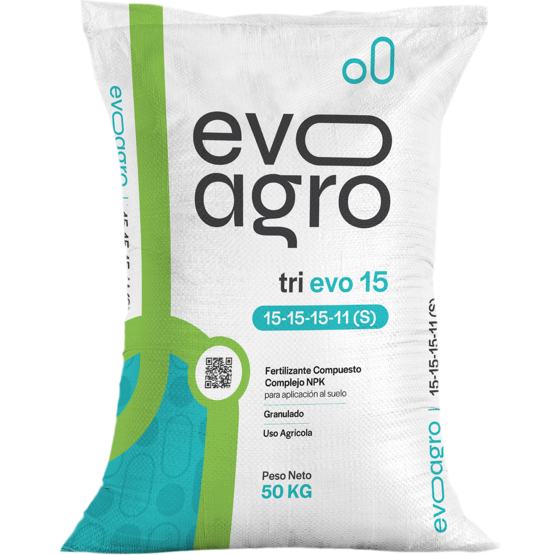 TRI EVO -15 (15-15-15+ 11S) EVOAGRO
